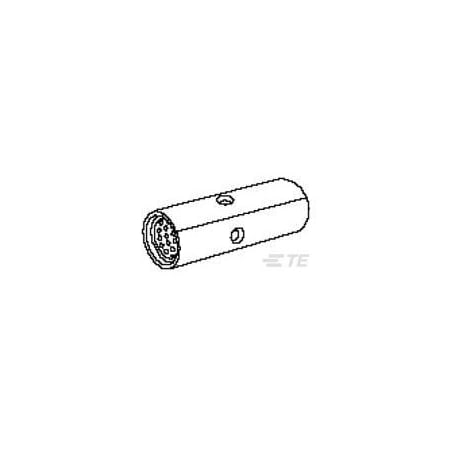 Te Connectivity Wire Splice Copalum-Stranded/Solid Wire Size: 12-10 52004